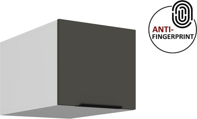 Küchen Aufsatzschrank ARIA in Graphite matt, wandmontiert, Breite: 40 cm - Bild 1