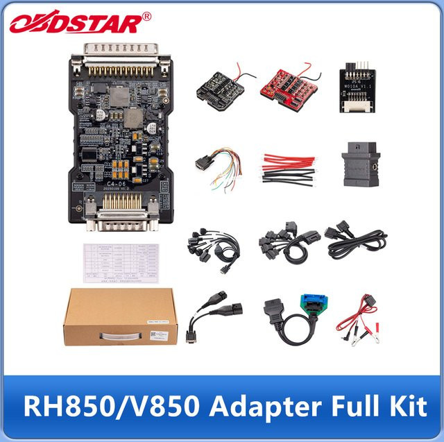 OBDSTAR RH850/V850 Adapter Komplettset mit MQB Collector ECM001 und TCM030 für MQB Alle Schlüssel Verloren - Bild 1