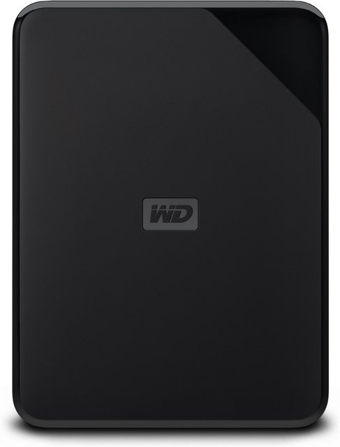 Western Digital Elements SE Externe Festplatte, 2 TB, Schwarz, USB-C und USB-A - Bild 1
