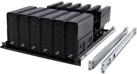 HP Rack-Schienen-Kit mini für Workstation in Schwarz - Bild 1