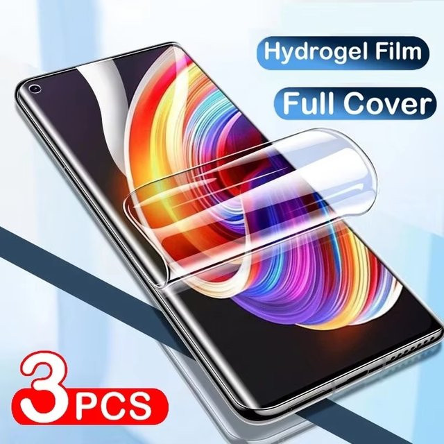 3er-Pack Hydrogel Displayfolie für Samsung Galaxy S25 Ultra, S24, A56 5G, A55 5G, S23 Plus, A05, S22, A53, A35, A05s, A13 5G, S21 FE, transparent - Bild 1