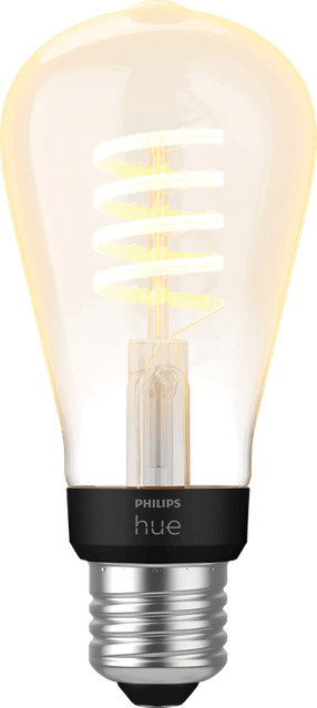 Philips Hue Filament LED-Lampe White Ambiance Edison E27, transparent, dimmbar - Bild 1