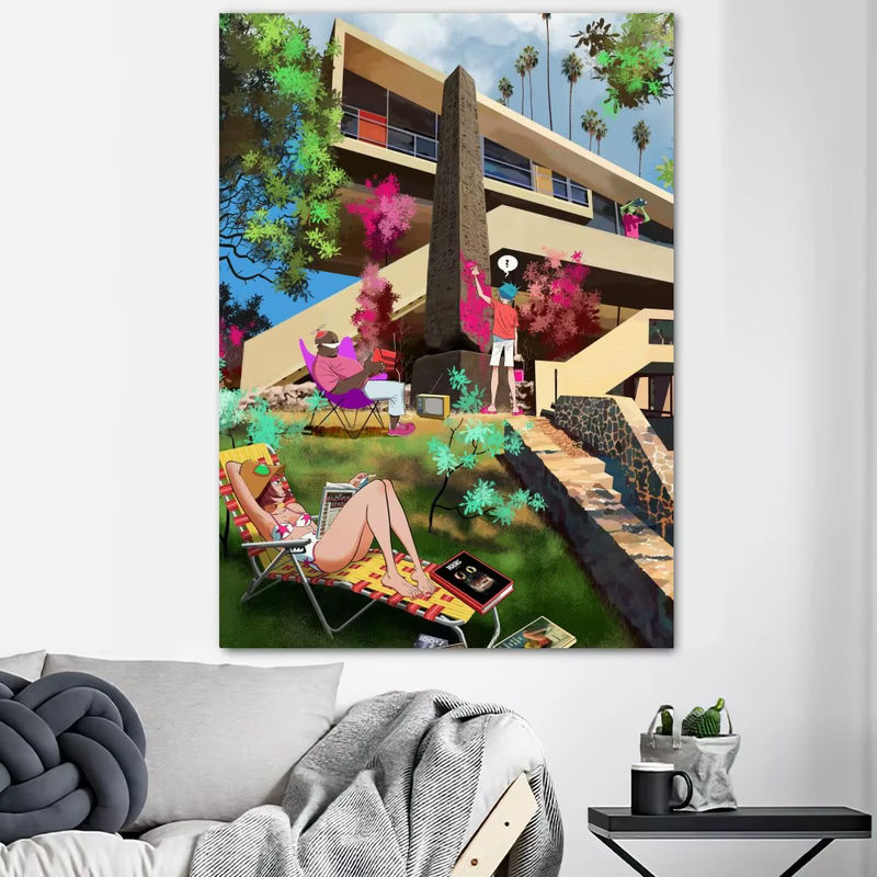 Gorillaz Wandtattoo Poster Aufkleber für deine Wohnzimmer Heimdekoration - Bild 2