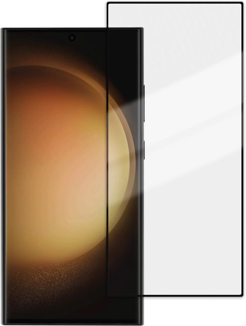 Vivanco Full Screen Displayschutzglas für Galaxy S24 Ultra, transparent - Bild 1