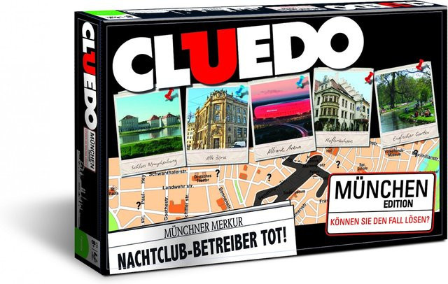 Winning Moves Cluedo München, Brettspiel - Bild 1