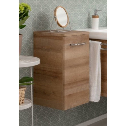 Fackelmann Bad-Hängeschrank Milano Asteiche braun B/T/H: 31 x 32 x 57 cm - Bild 3