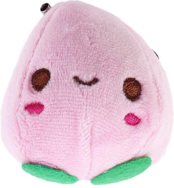 Yiran toy Obst Plüschtier Schlüsselanhänger, pink, ab 6 Jahren - Bild 1