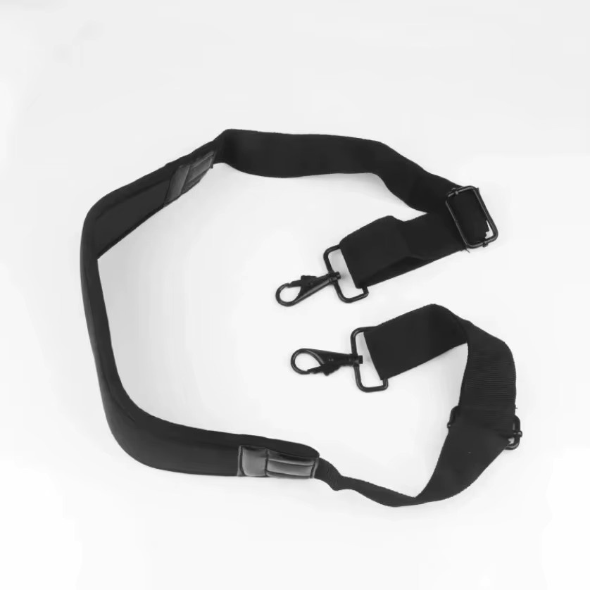 VIKEFON Verstellbarer Schultergurt mit Doppelhaken in Schwarz für Canon und Nikon Kameras sowie Laptoptaschen - Bild 2