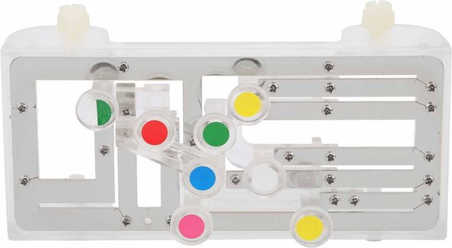 TOMTOP JMS Gitarrenlernsystem Lehrmittel Helfer Folk Ukulele Akkordtraining, Silber white - Bild 1