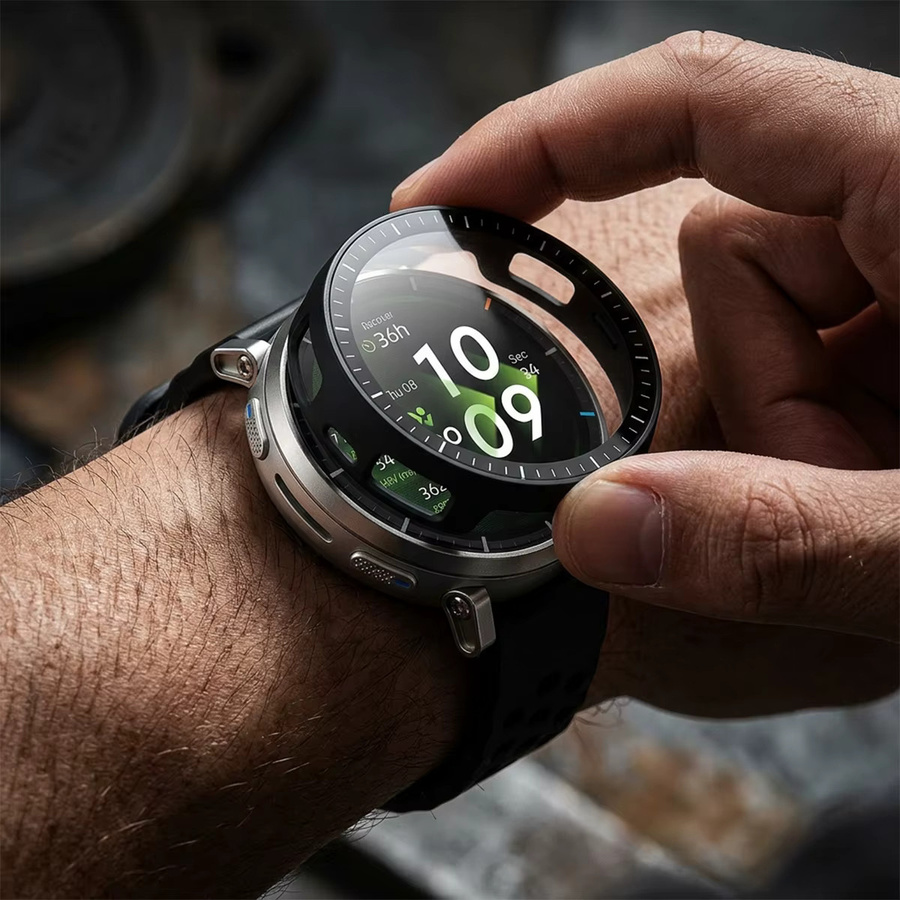 FancyWrist Schutzhülle für Amazfit Active 3 Premium, PC, kratzfester Rahmen - Bild 2