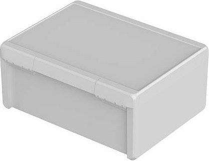 Bopla Bocube Outdoor-Gehäuse aus Polycarbonat in Lichtgrau RAL 7035, B/T/H: 284 x 364 x 160 mm - Bild 1