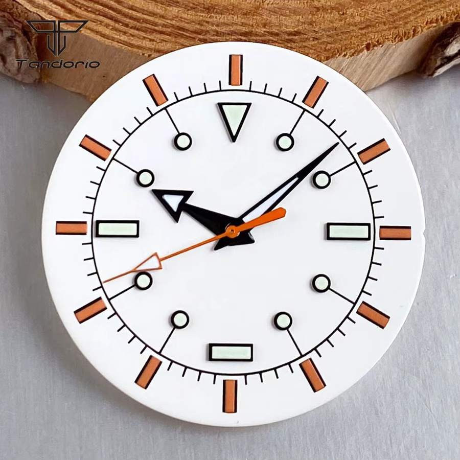 Tandorio Armbanduhr-Zifferblatt, Herren, 33,5 mm, Leuchtend - Bild 2