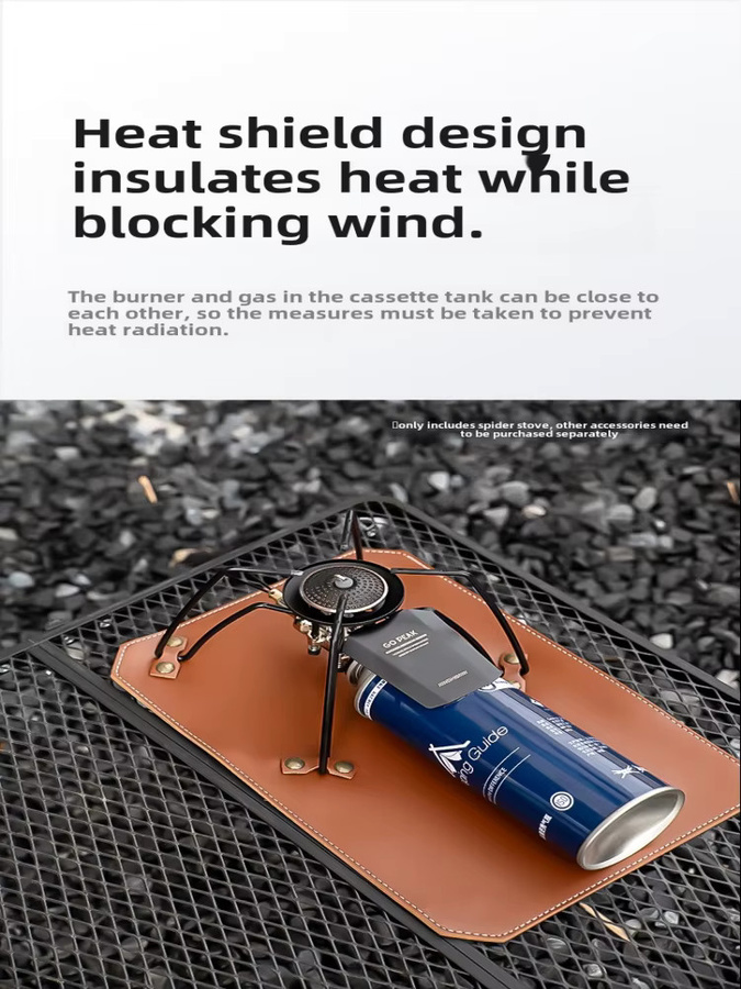 GOPEAK Spider Stove Hochleistungs-Klappkocher als Camping-Grill und Gaskocher für deine Camping-Küchenausrüstung - Bild 5