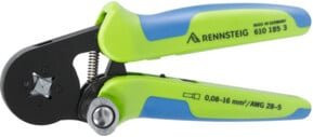 Rennsteig Crimpzange für Aderendhülsen 16 mm² in Multicolor, Länge: 180 mm - Bild 1