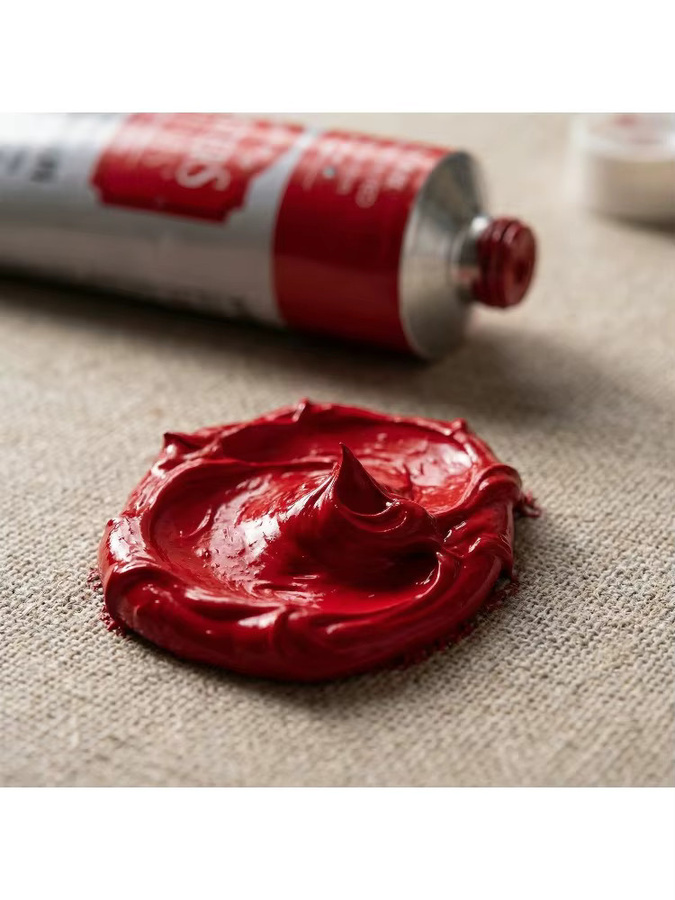 Marie's Premium Künstler-Ölfarbe Rot in der Tube, 200 ml - Bild 4