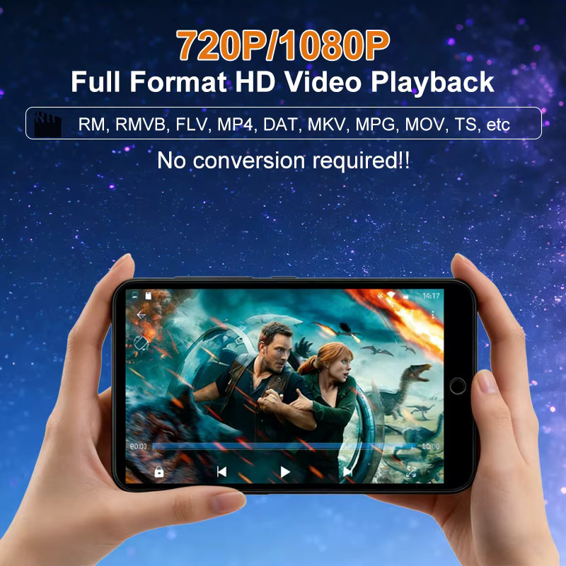 Famue PF31 Android MP3-Player mit 4 Zoll Display, 4GB RAM, 32GB ROM, Bluetooth und WLAN in Schwarz - Bild 3