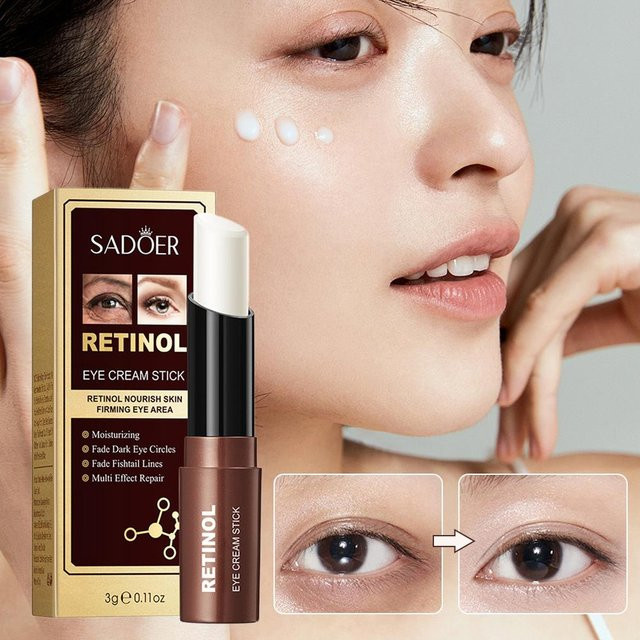 SADOER Augencreme-Stift mit Retinol und Hyaluronsäure, Unisex - Bild 1