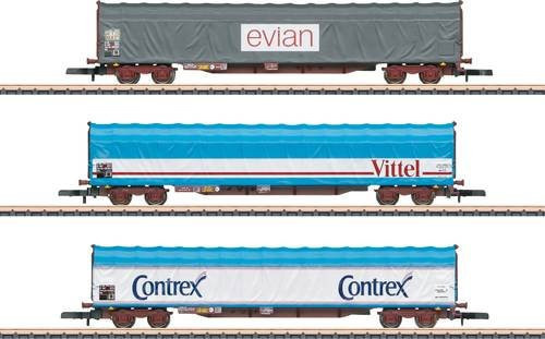 Märklin Schiebeplanenwagen Rils der SNCF Spur Z 3er-Set - Bild 1