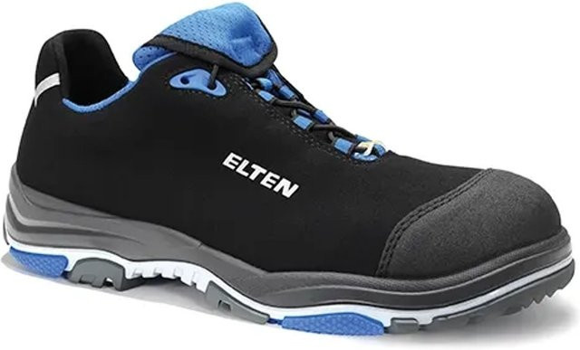Elten Sicherheitshalbschuh Impulse Ea Blue Low ESD S2 in Blau und Schwarz, Größe 44 - Bild 1