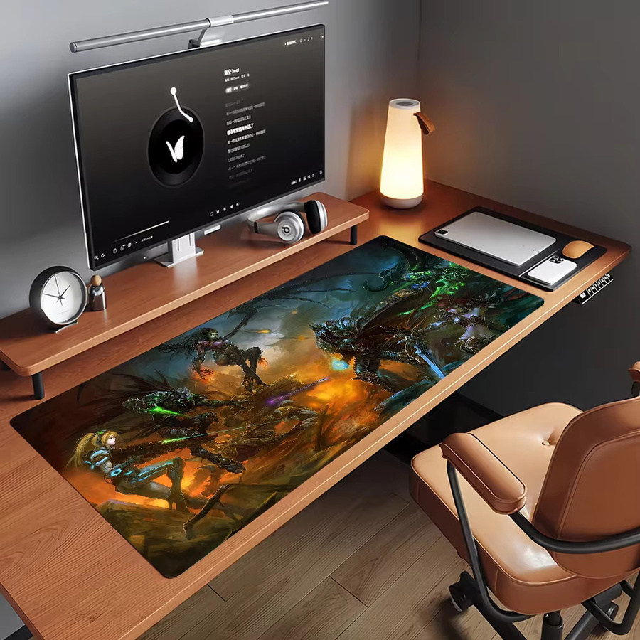 S-StarCraftES Mauspad rutschfeste Schreibtischunterlage in Multicolour für PC und Laptop - Bild 5