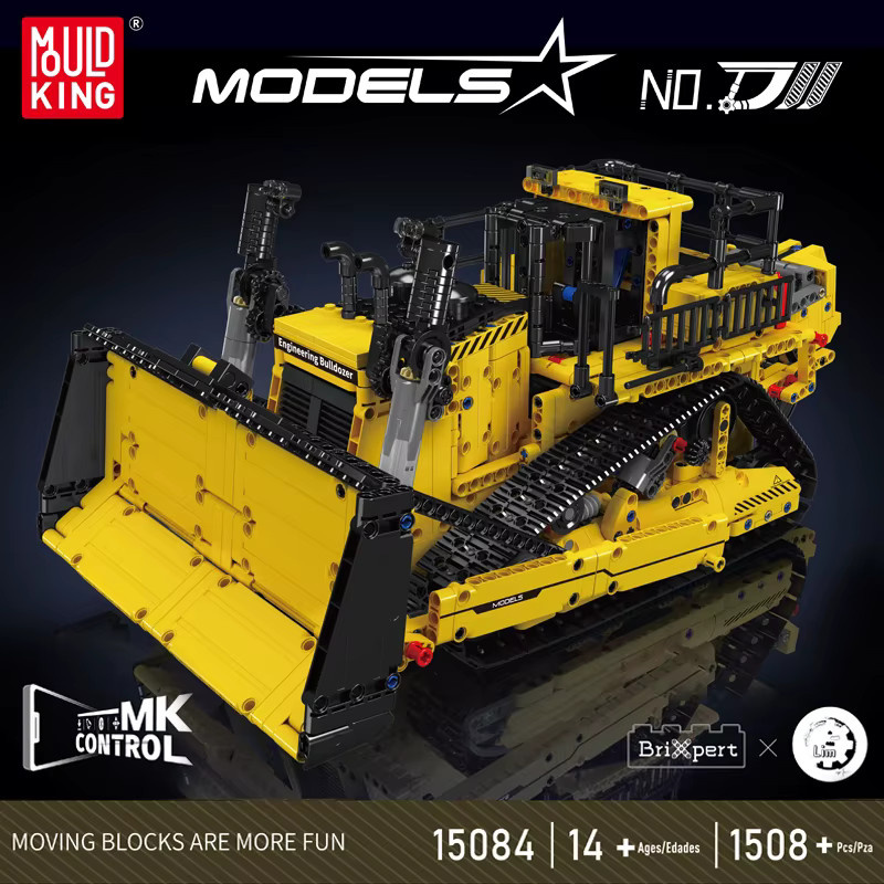 Mould King Technischer LKW D11 Bulldozer, ferngesteuert, ab 14 Jahren - Bild 3