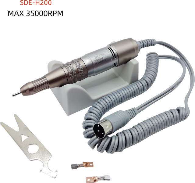 PYPILOVE Elektrische Nagel Feile SDE H200 Mikromotor, 35000 RPM - Bild 1