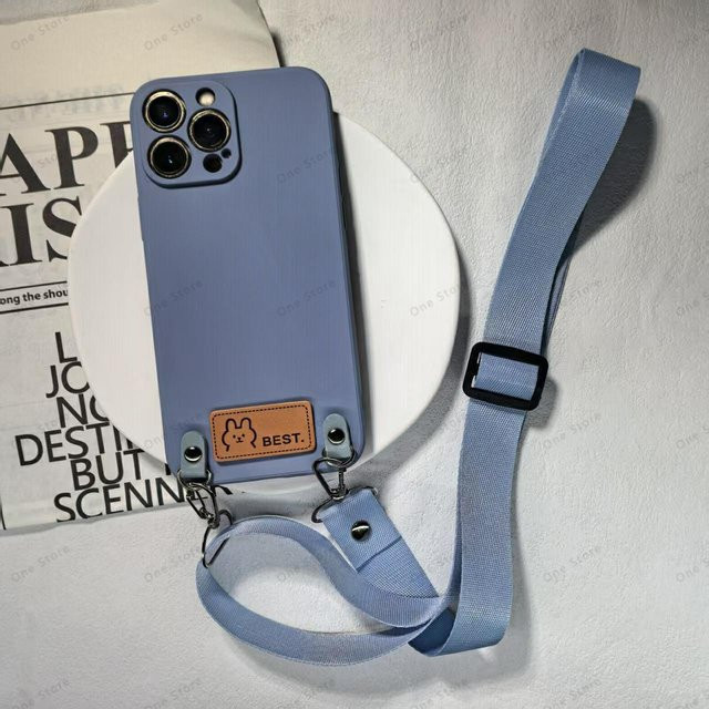 Silikon Handyhülle mit Trageband für Xiaomi Poco X7 Pro X6 X5 X3 Pro NFC in verschiedenen Farben - Bild 1