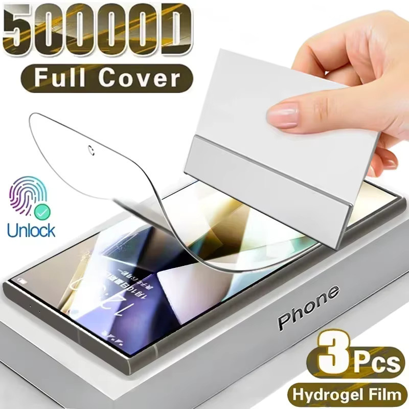 5er Pack Hydrogel Displayschutzfolie für Samsung Galaxy XCover 7 Pro und weitere Modelle, transparent, weiche Folie - Bild 2