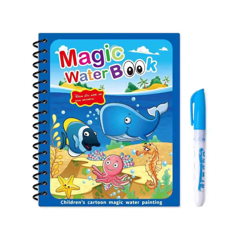 TMZ Magisches Wasserbuch mit Stift, Malbuch, Bunt / Mehrfarbig - Bild 2