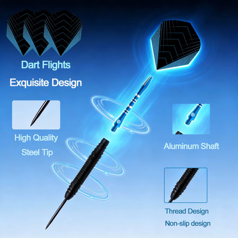 MuqiNush Steeldarts, 23g, ab 4 Jahren - Bild 4