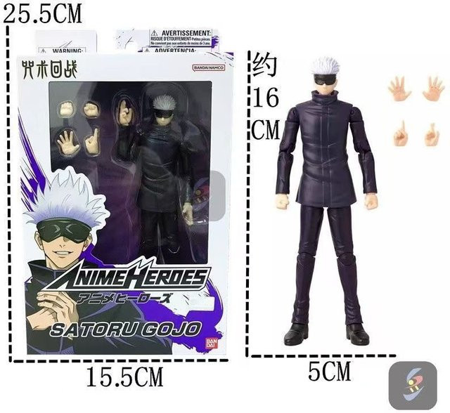 Bandai Jujutsu Kaisen Gojo Satoru Itadori Yuji Fushiguro Megumi, Actionfiguren, Set / Bundle, 16cm, ab 14 Jahre - Bild 1
