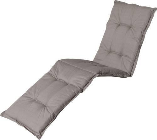 Madison Liegenauflage Basic in Taupe, wetterfest und UV-beständig, B/T: 200 x 65 cm - Bild 1