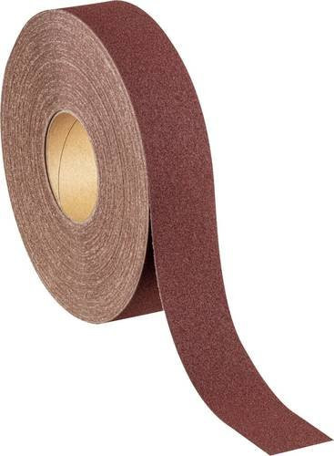 Rhodius SPBR 300580 Schleifband Körnung 100 für Metall und Holz, Farbe Braun, L x B: 50 m x 50 mm - Bild 1