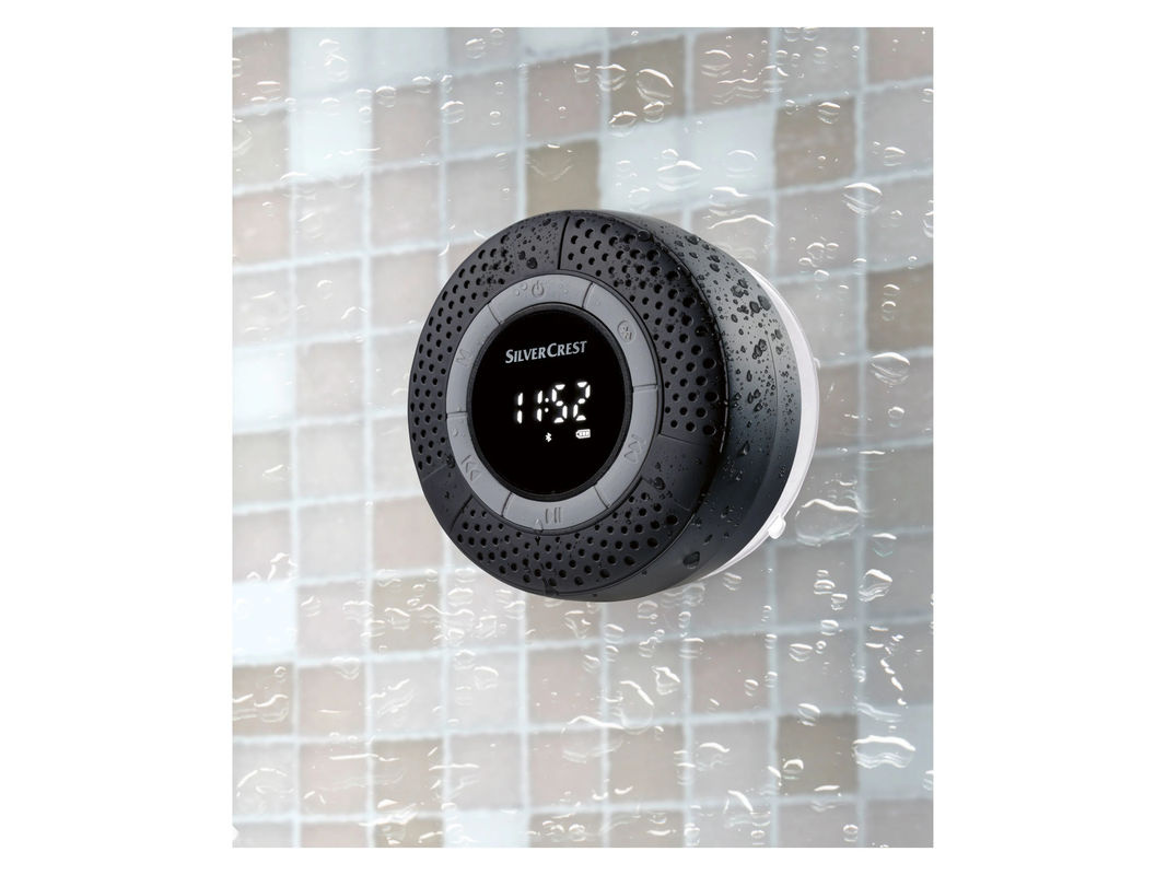 SILVERCREST Bluetooth Duschradio mit FM Funktion in Schwarz - Bild 2