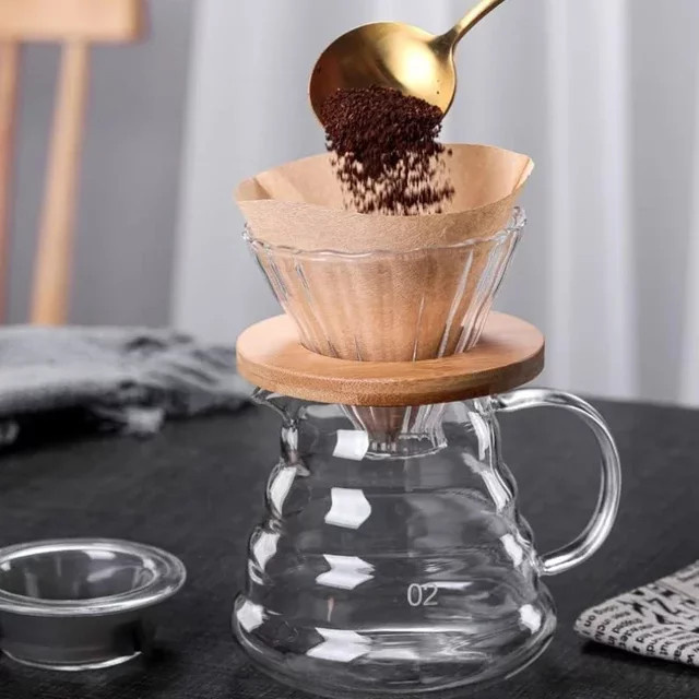 Punana Kaffeeserver mit Glaskaraffe und Glaskaffeetropfer in Transparent, 360/600 ml - Bild 1