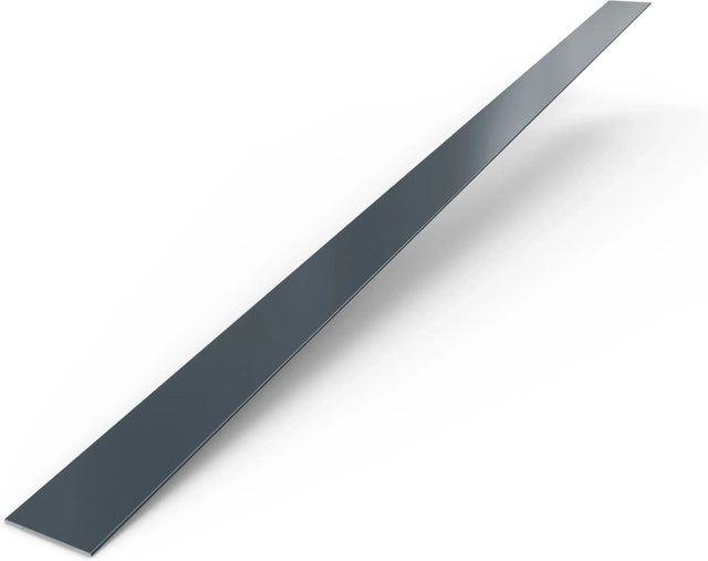 Smart Cover Solution Abdeckprofil aus verzinktem Stahl in Anthrazit, B/H/L: 5,0 x 0,5 x 200 cm - Bild 1