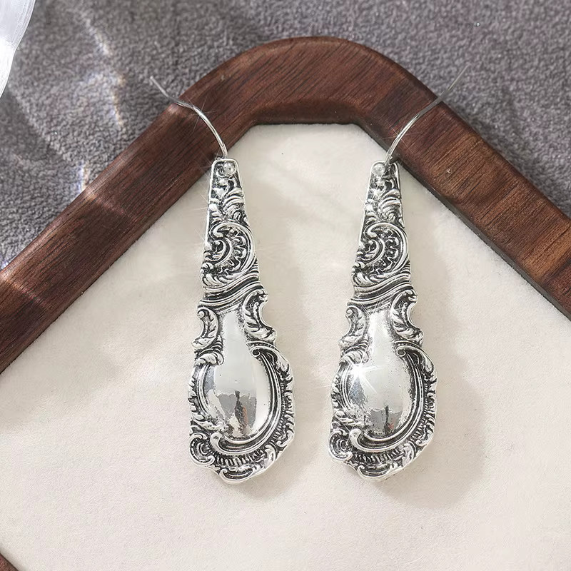 YoYo Ohrringe, Silber, Vintage, Damen - Bild 4