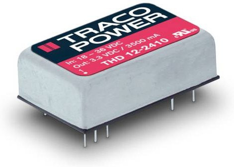 TracoPower THD 12-1209 DC/DC-Wandler Print 12 V/DC auf 2,5 V/DC 3,5A 12W Grau - Bild 1