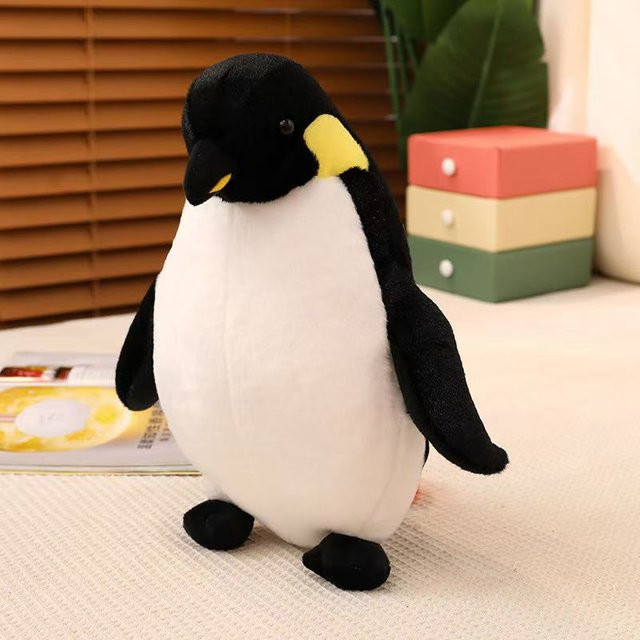 Pinguin-Puppe Simulation Plüschtier, Schwarz, ab 14 Jahren - Bild 1