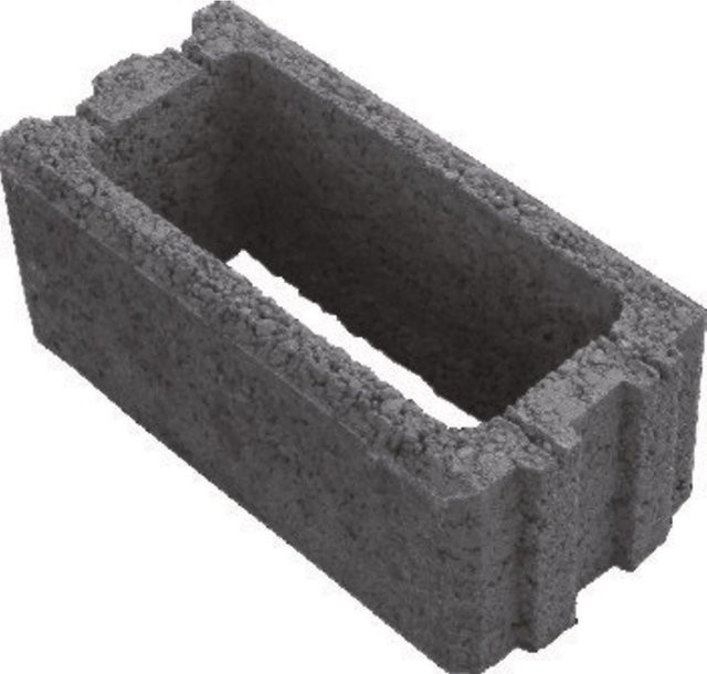 EHL Planomur Normalstein Anthrazit B: 50 cm, T: 25 cm, H: 20 cm - Bild 1
