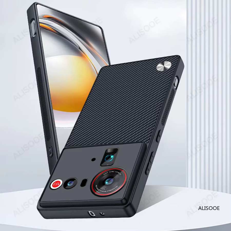 Luxus PU-Leder Schutzhülle für ZTE Nubia Z80 Ultra, Z70 und Z60 Ultra 5G in Schwarz, stoßfestes Case - Bild 3