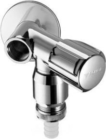 Schell NA-Ventil COMFORT G 1/2 AG, Einzelzapfventil in Chrom/Silber mit Rückschlagventil - Bild 1