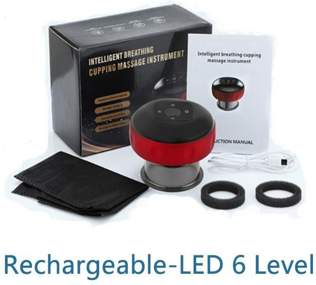 Binchi Health Technology Elektrisches Schröpfmassagegerät, 12 Stufen, Infrarotwärme, Unisex - Bild 1