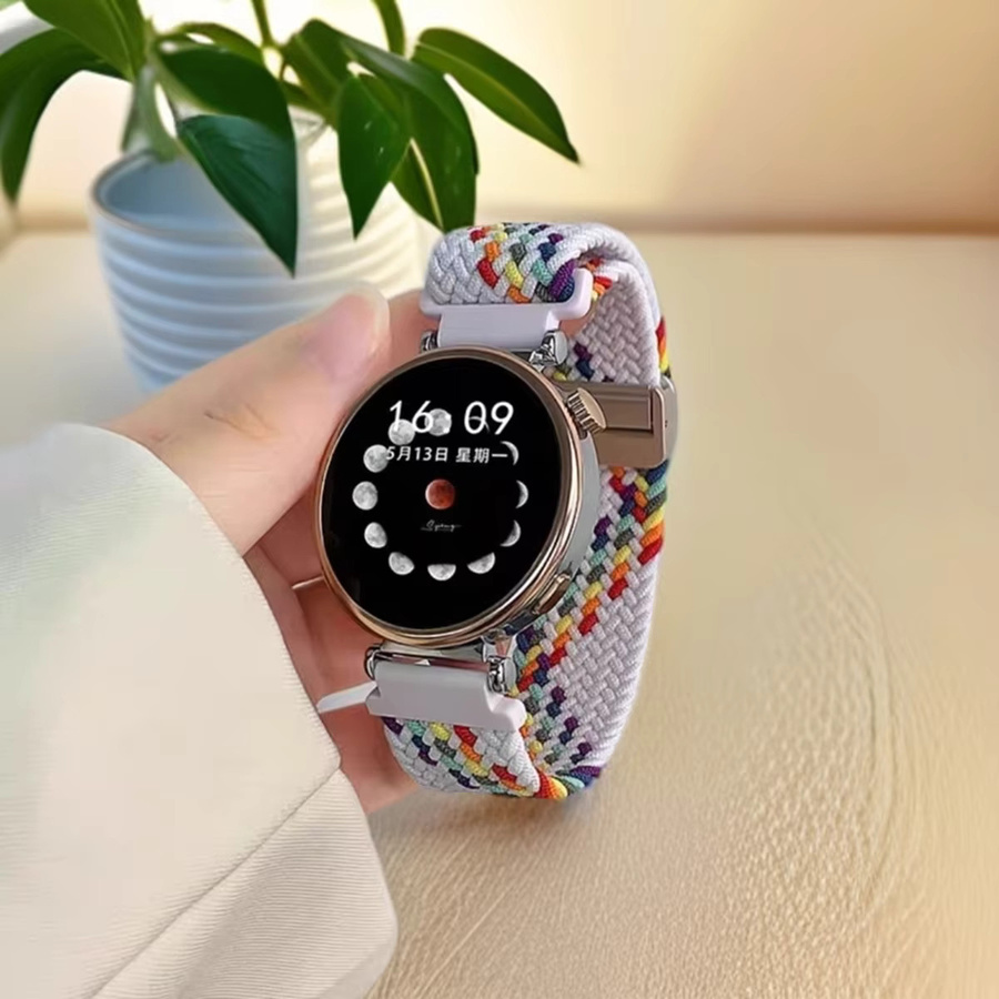 fiterme Uhrenarmband Nylon, magnetisch, geflochten, Bunt - Bild 2