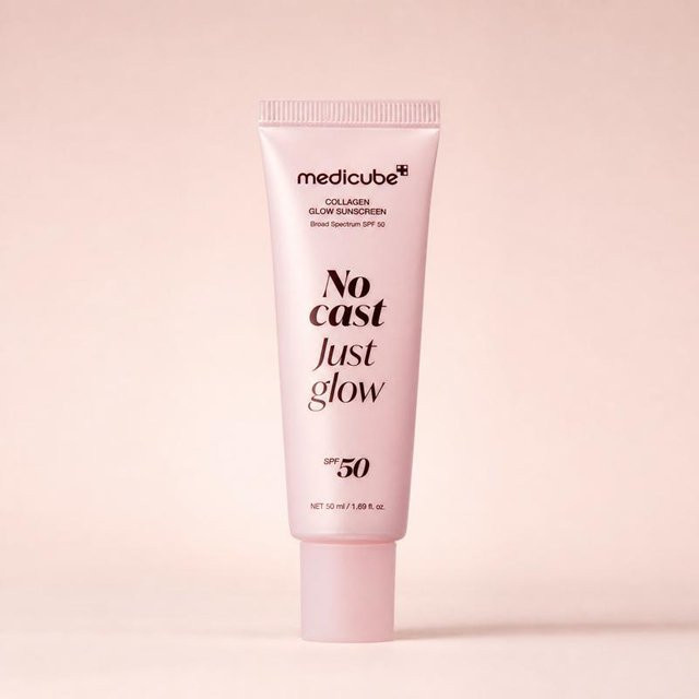 Medicube Collagen Glow Sonnencreme LSF 50, 50 ml - Bild 1