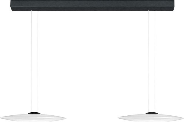 Bankamp Disc 2378 LED-Pendelleuchte 2-flammig in Anthrazit matt mit warmweißem Licht (2700K) - Bild 1