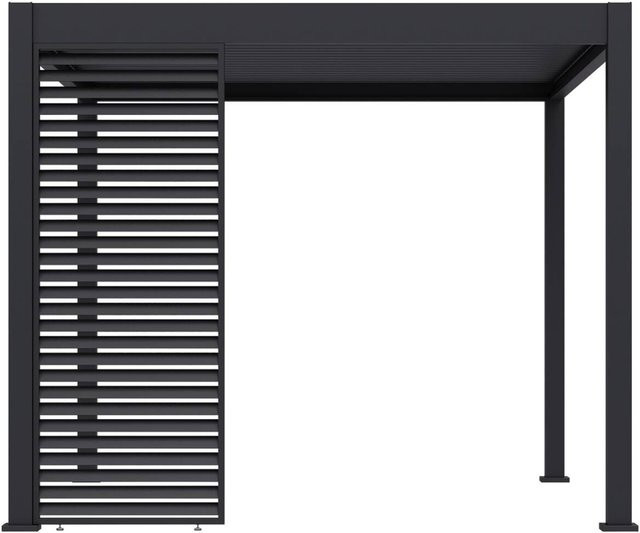 Paragon Outdoor Lamellen Sichtschutz Grand Tuscan 10 für Pergola aus Aluminium, Grau, B: 94 cm, H: 234 cm - Bild 5