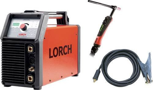 Lorch HandyTIG 200 AC/DC Powermaster WIG-Schweißgerät in Rot mit Brenner - Bild 1