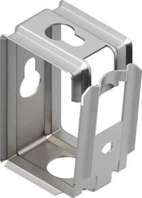 Niedax Sammelhalter Schraubanker SHSN 15 Aktionspaket in Silber - Bild 1