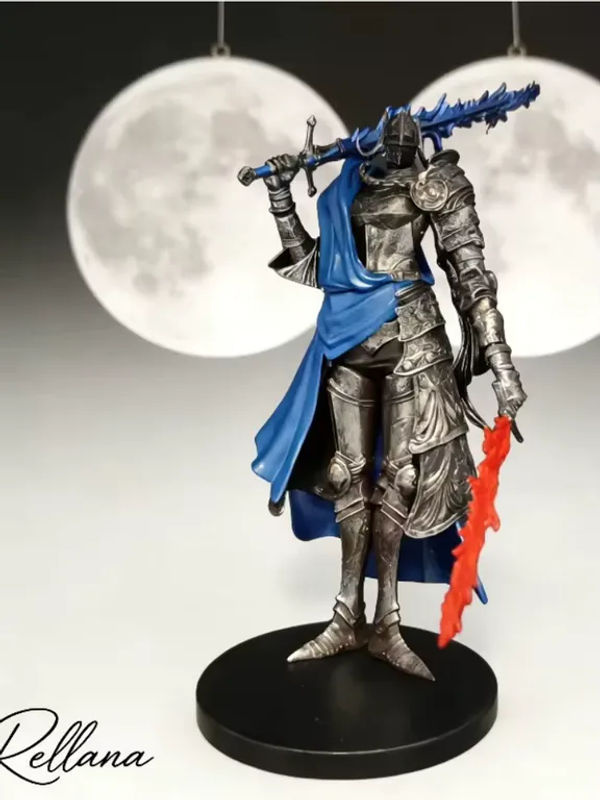 Bandai Twin Moon Knight Actionfigur in Schwarz, 21 cm Höhe, Sammlermodell als Schreibtisch-Dekoration - Bild 4